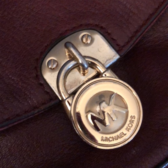 Maroon MK purse - Picture 3 of 4